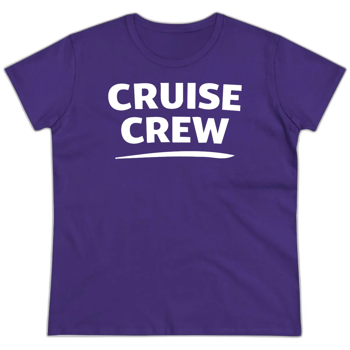Cruise Crew Ladies Tee in Purple