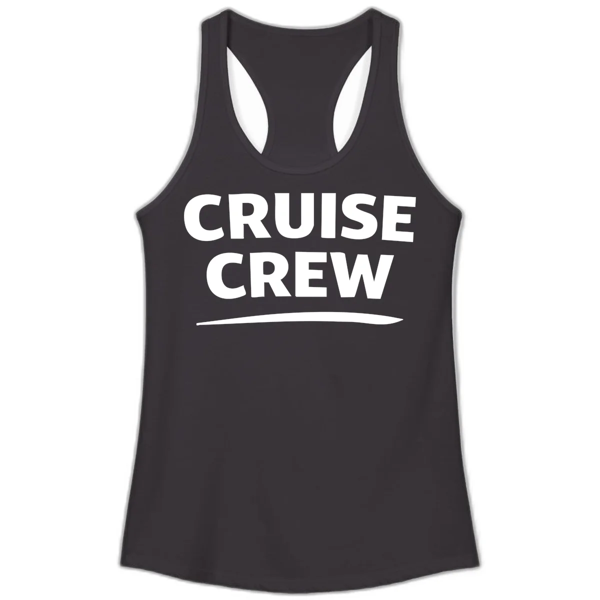 Cruise Crew Ladies Tank Top in Black