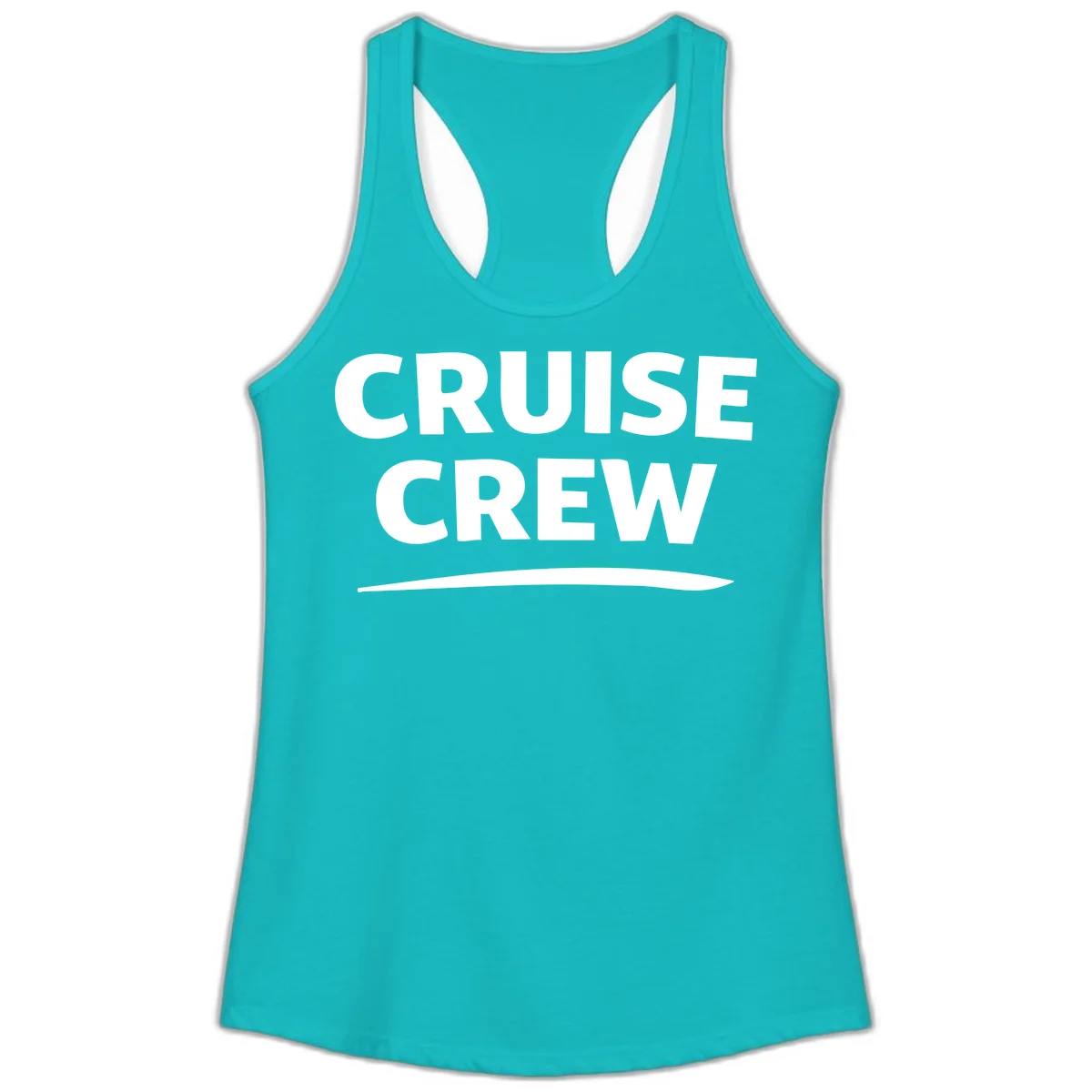 Cruise Crew Ladies Tank Top in Tahiti Blue
