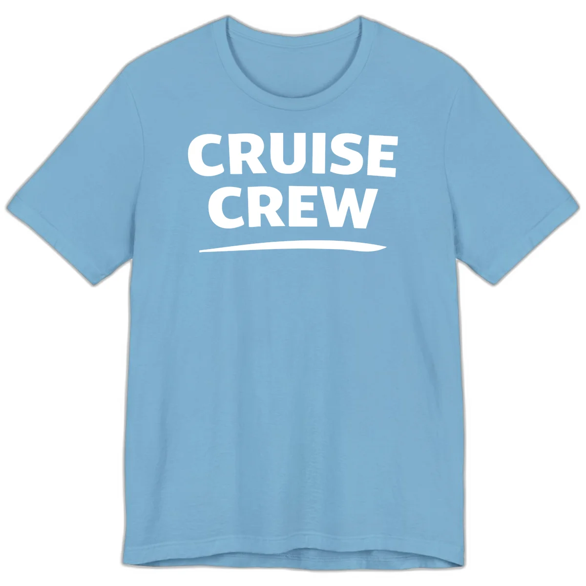 Cruise Crew Premium T-Shirt in Ocean Blue