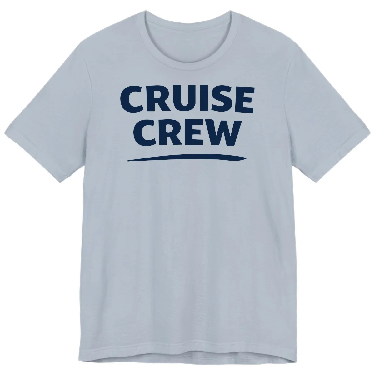 Cruise Crew Premium T-Shirt in Light Blue