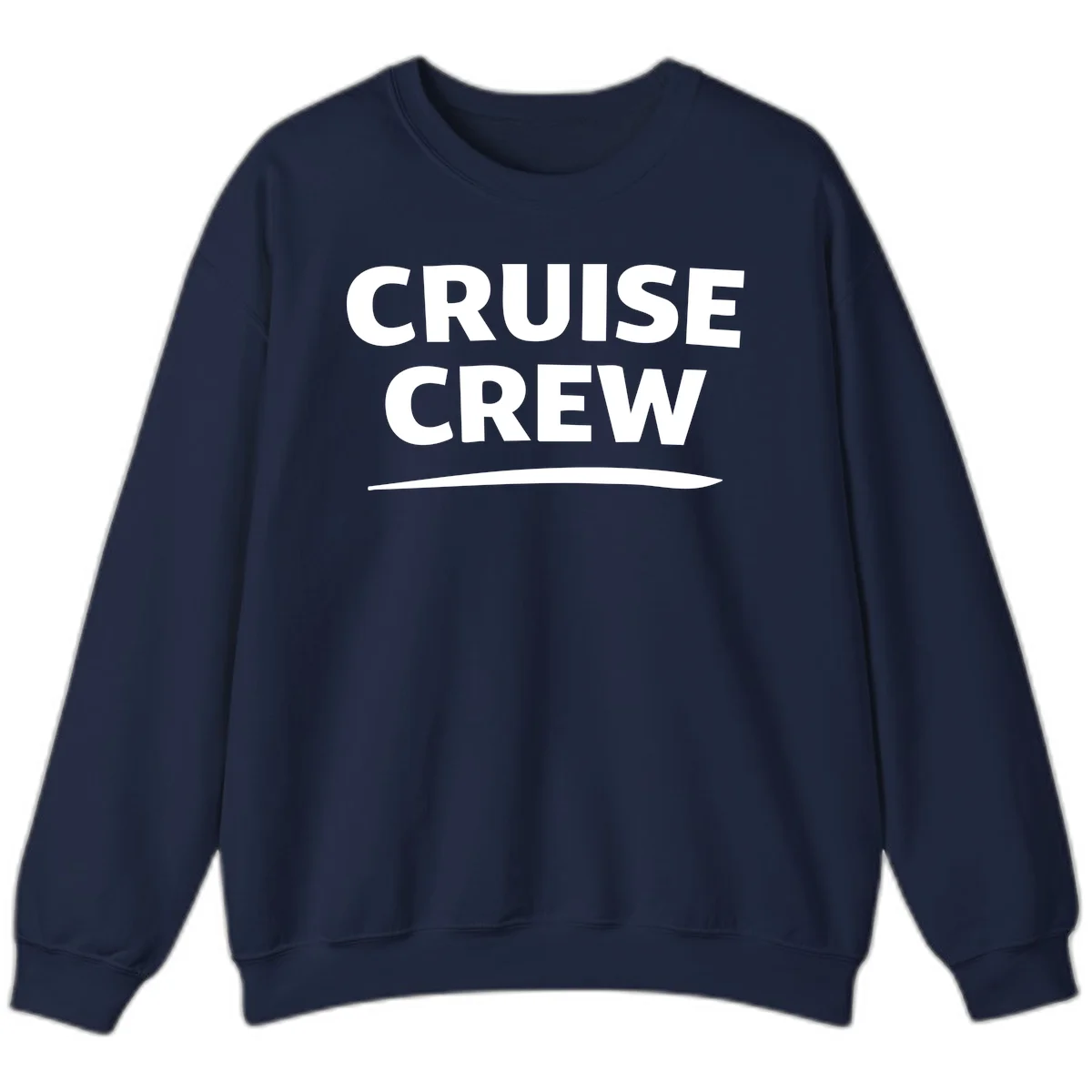 Cruise Crew Sweatshirt in Navy