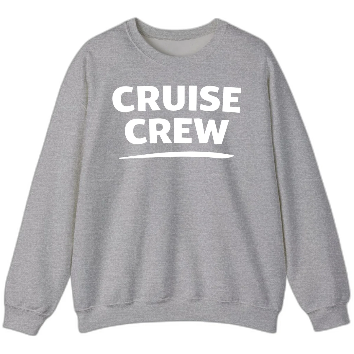 Cruise Crew Sweatshirt in Sport Grey