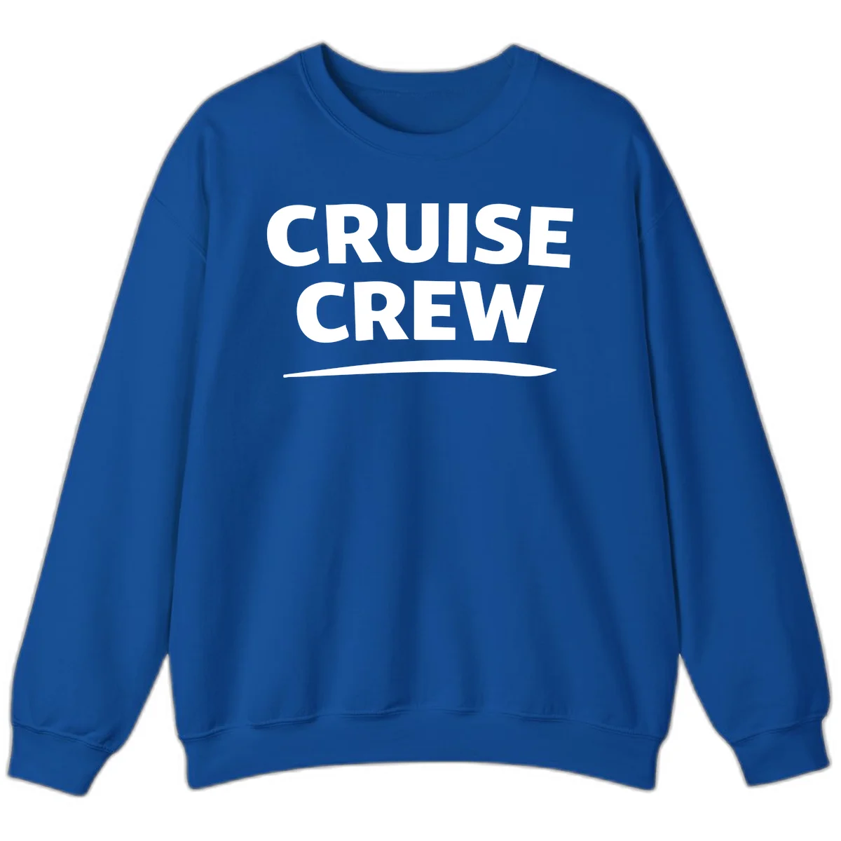 Cruise Crew Sweatshirt in Royal