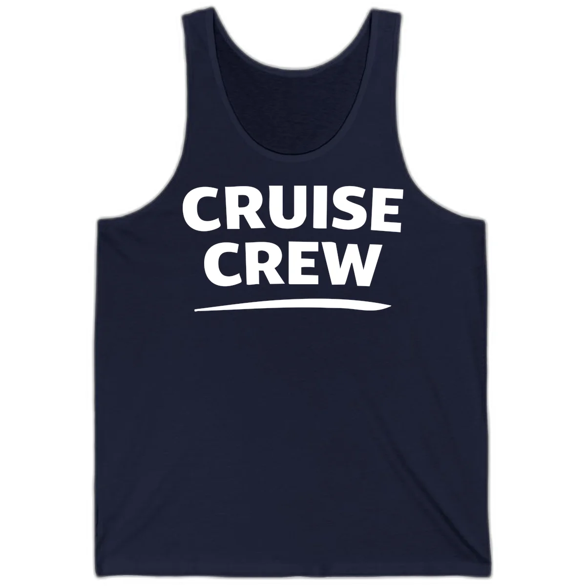 Cruise Crew Tank Top in Navy