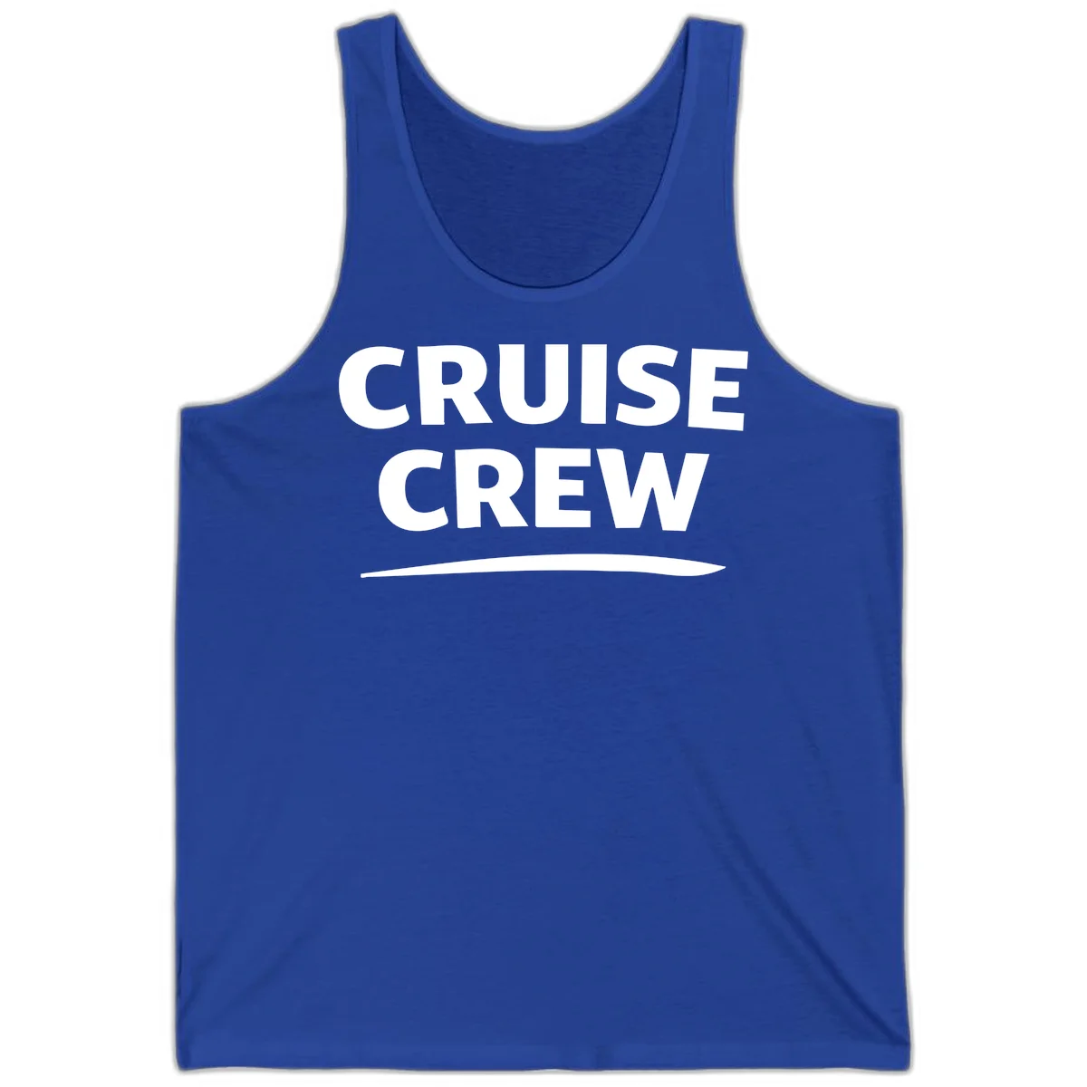 Cruise Crew Tank Top in True Royal