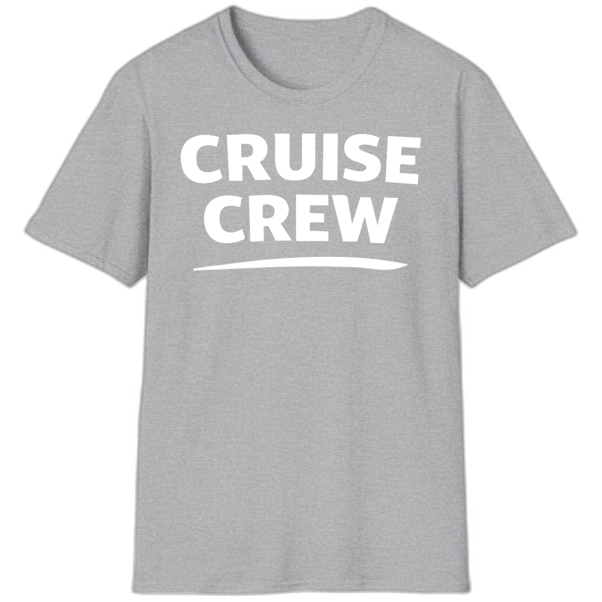 Cruise Crew T-Shirt in Sport Grey
