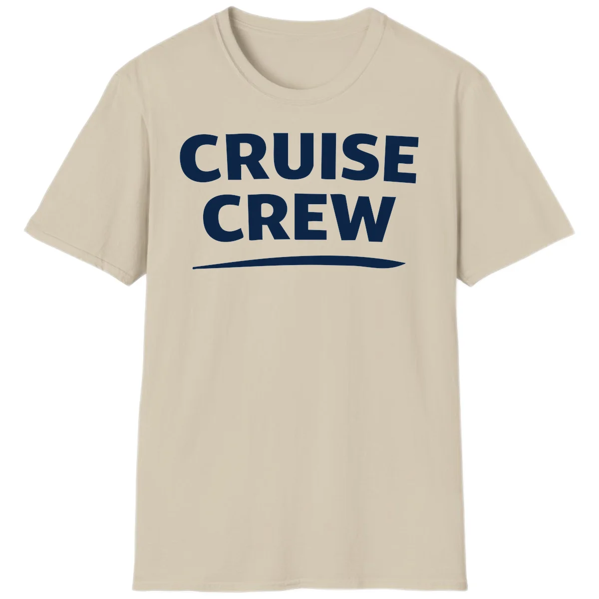 Cruise Crew T-Shirt in Sand