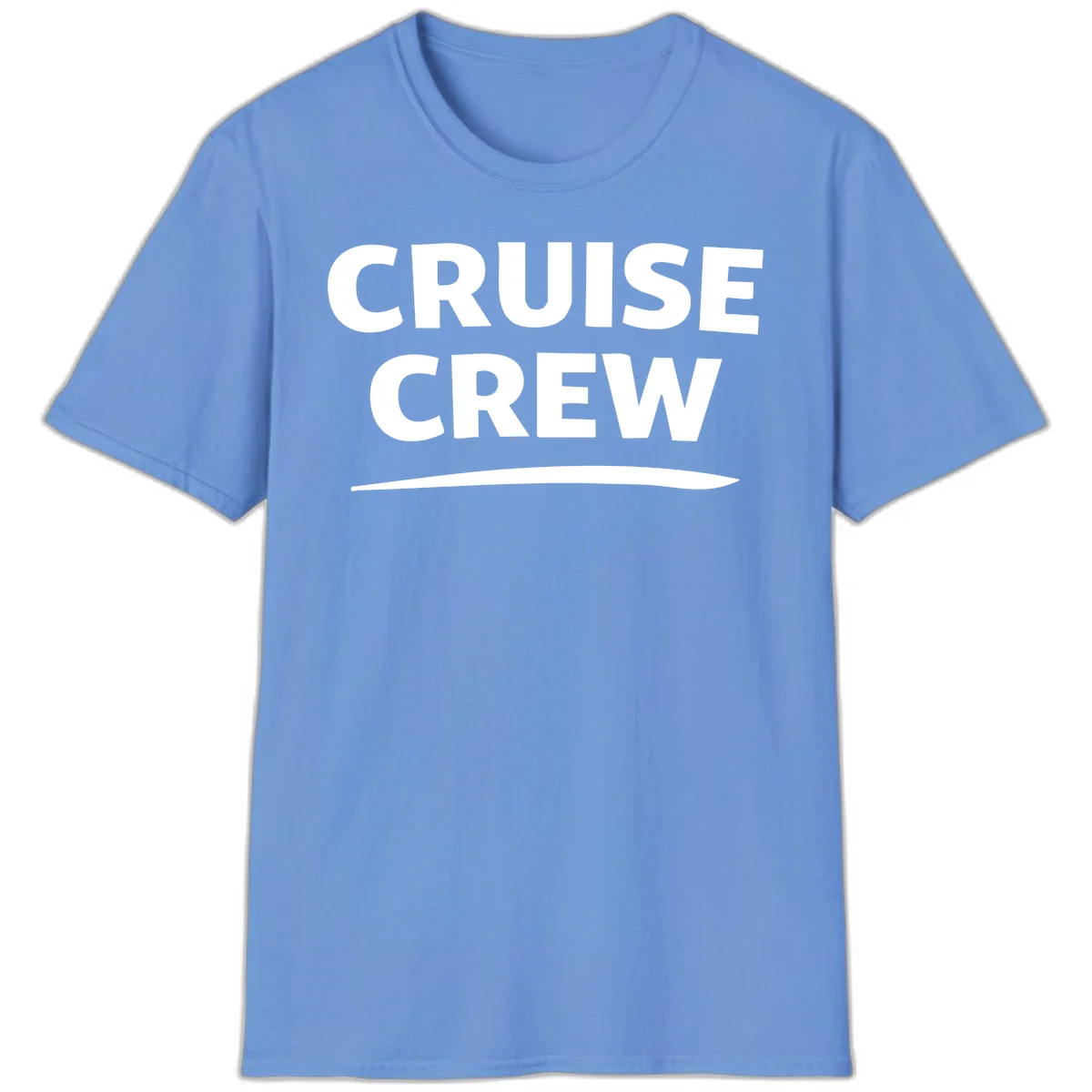 Cruise Crew T-Shirt in Carolina Blue