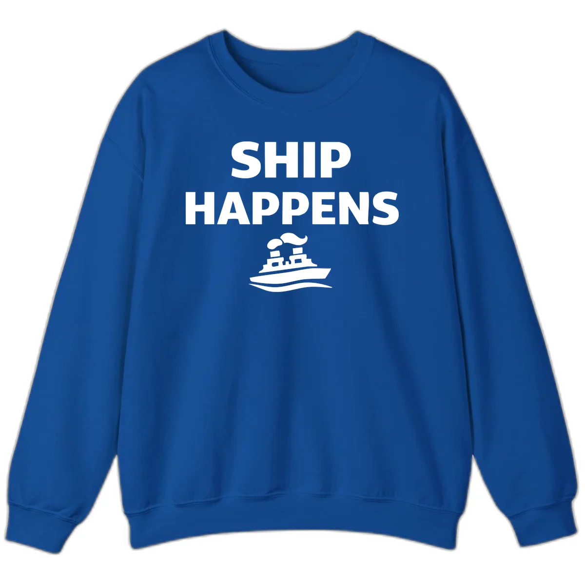 Ship Happens Sweatshirt in Royal
