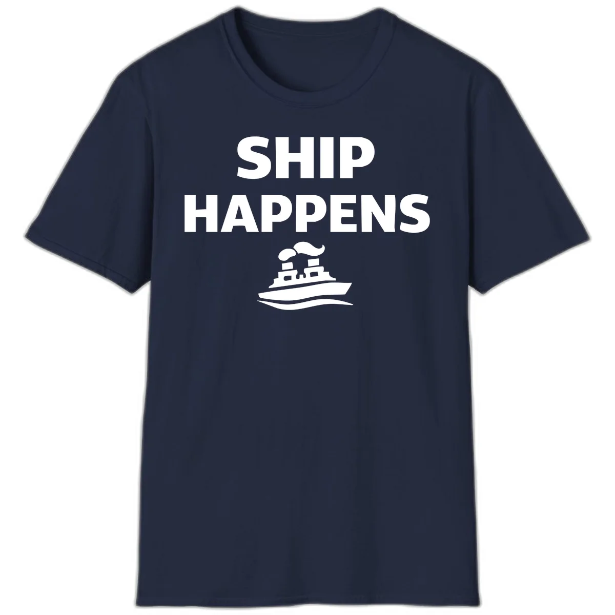 Ship Happens T-Shirt in Navy