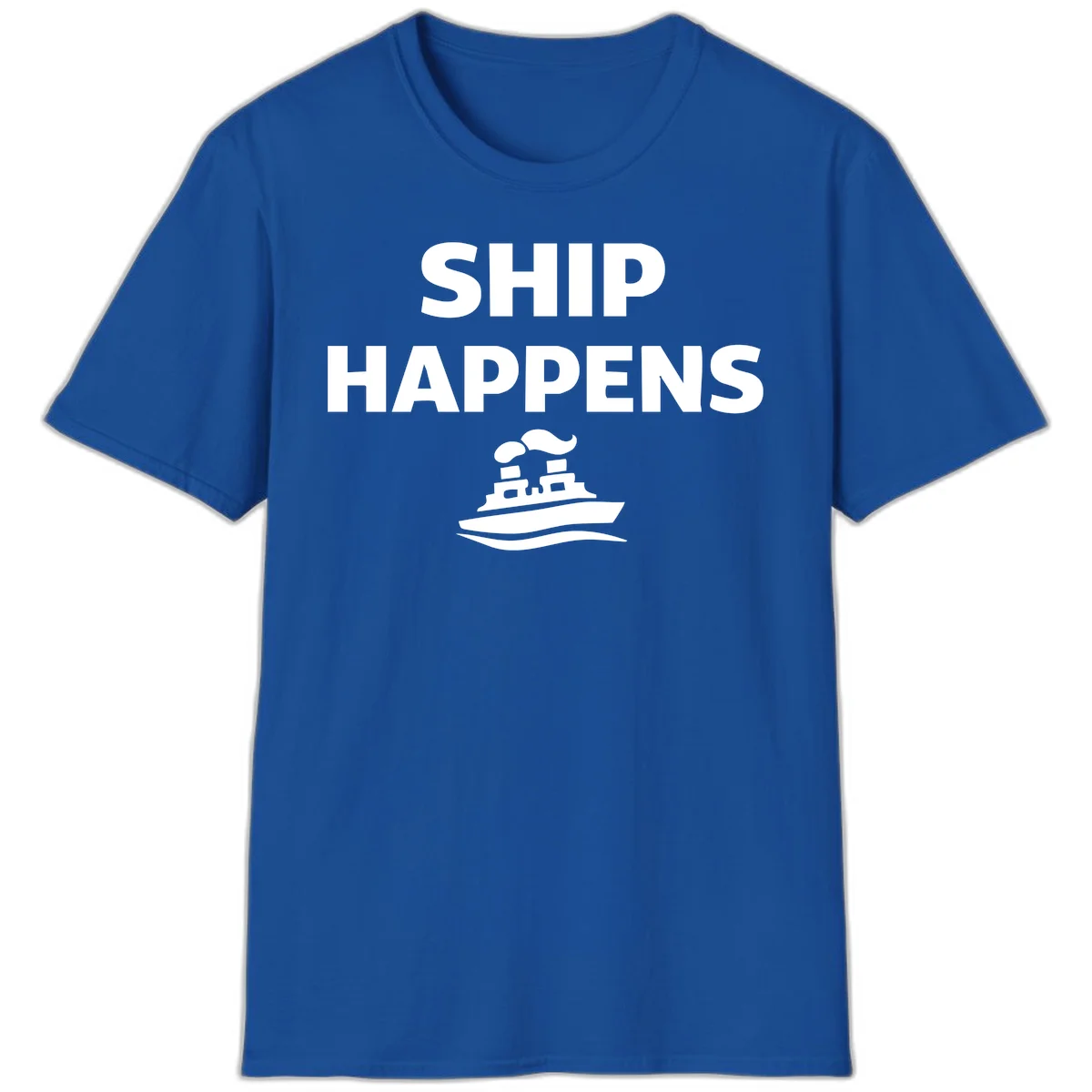 Ship Happens T-Shirt in Royal