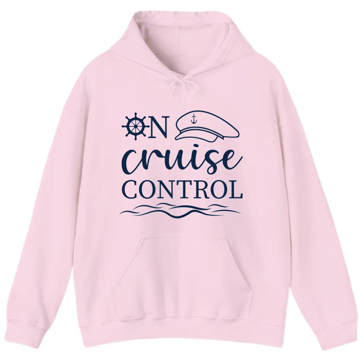 In Cruise Control Nautical Cruise Hoodie in Light Pink