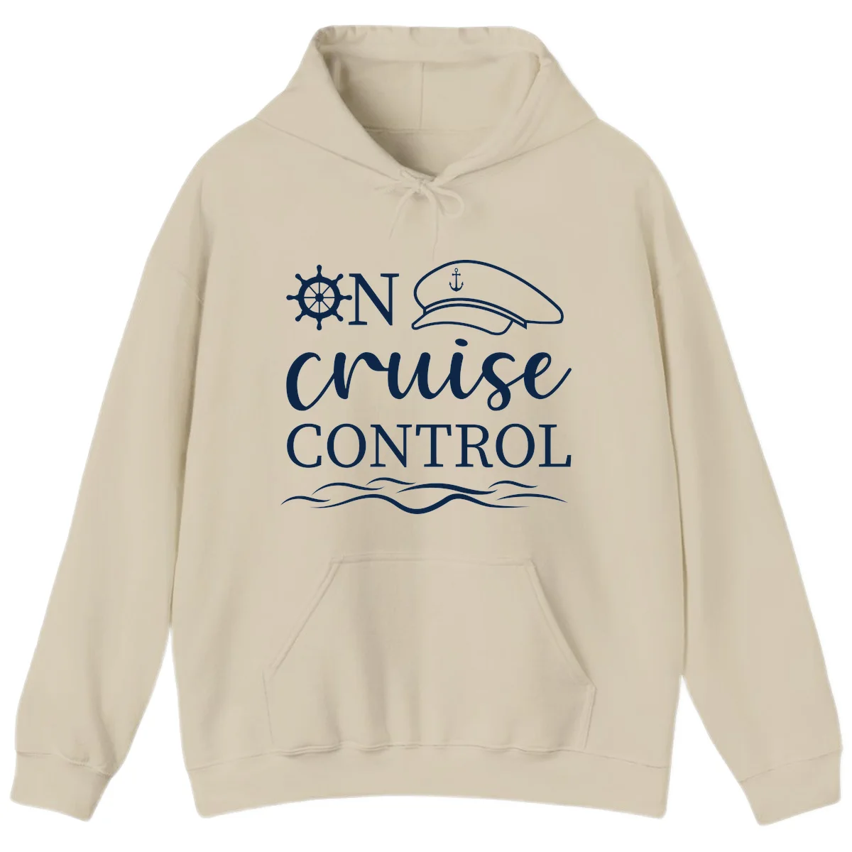 In Cruise Control Nautical Cruise Hoodie in Sand