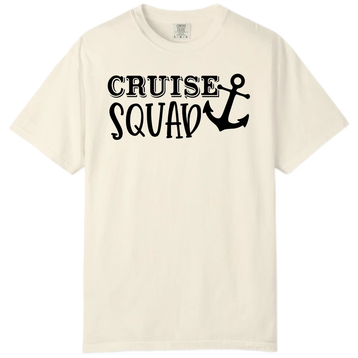 Cruise's Squad Anchor Comfort Color in Ivory