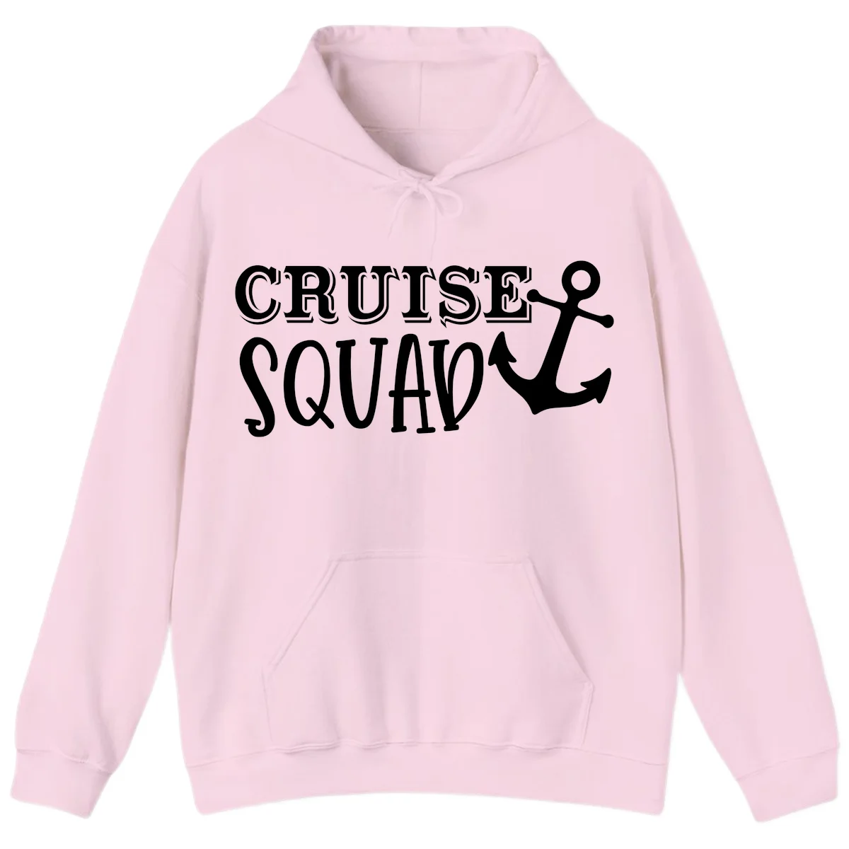 Cruise's Squad Anchor Hoodie in Light Pink