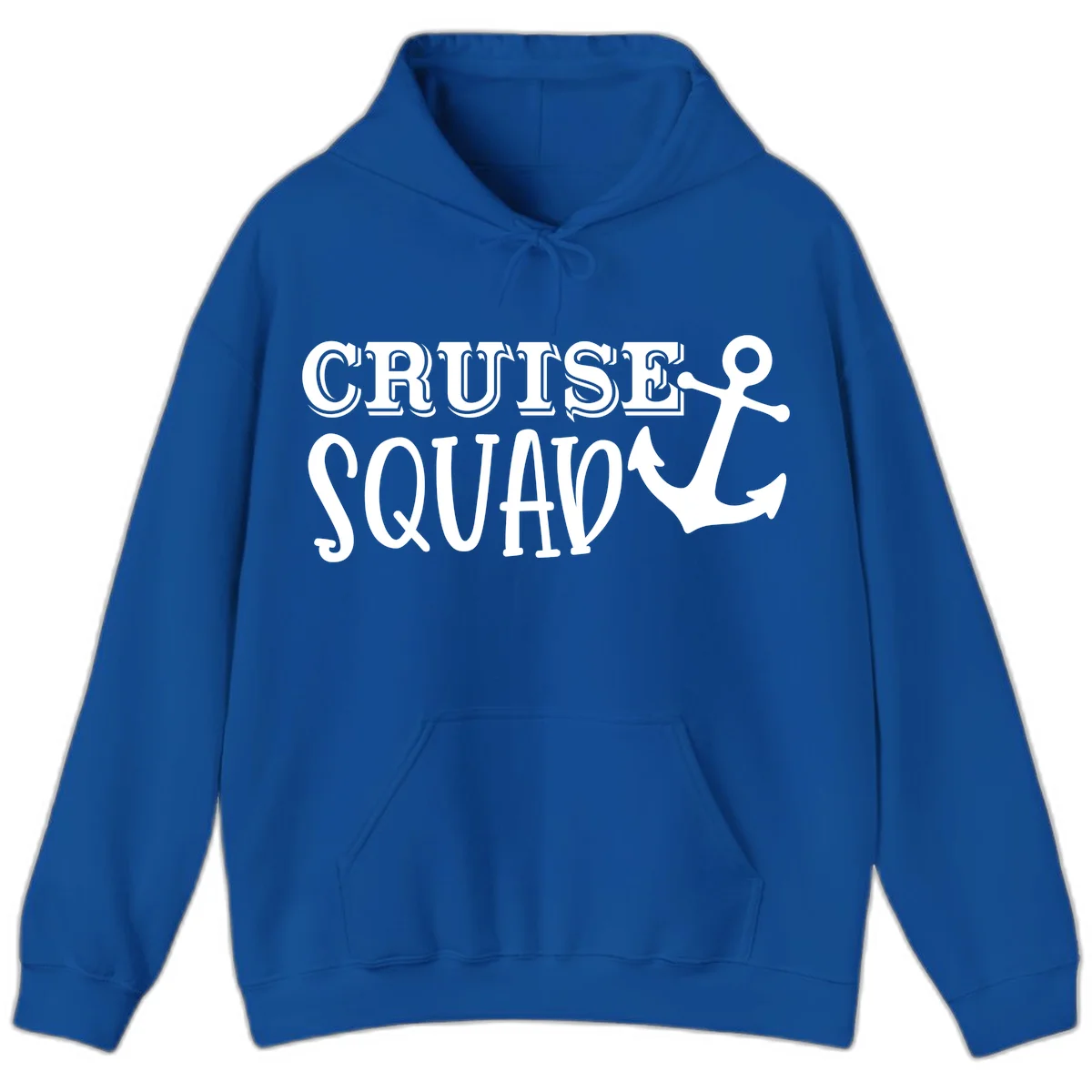 Cruise's Squad Anchor Hoodie in Royal