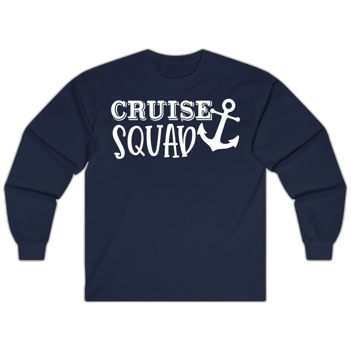 Cruise's Squad Anchor Long Sleeve in Navy