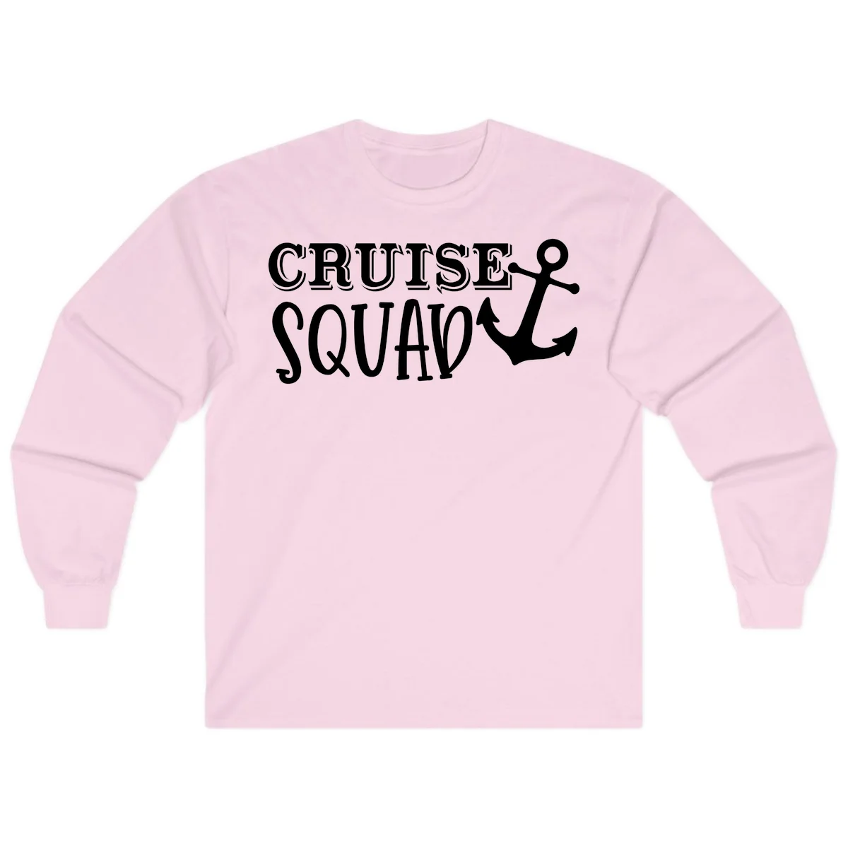 Cruise's Squad Anchor Long Sleeve in Light Pink