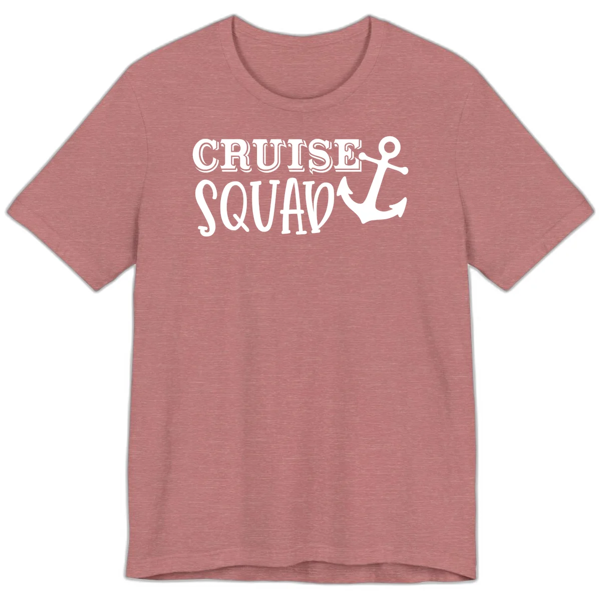 Cruise's Squad Anchor Premium T-Shirt in Heather Mauve