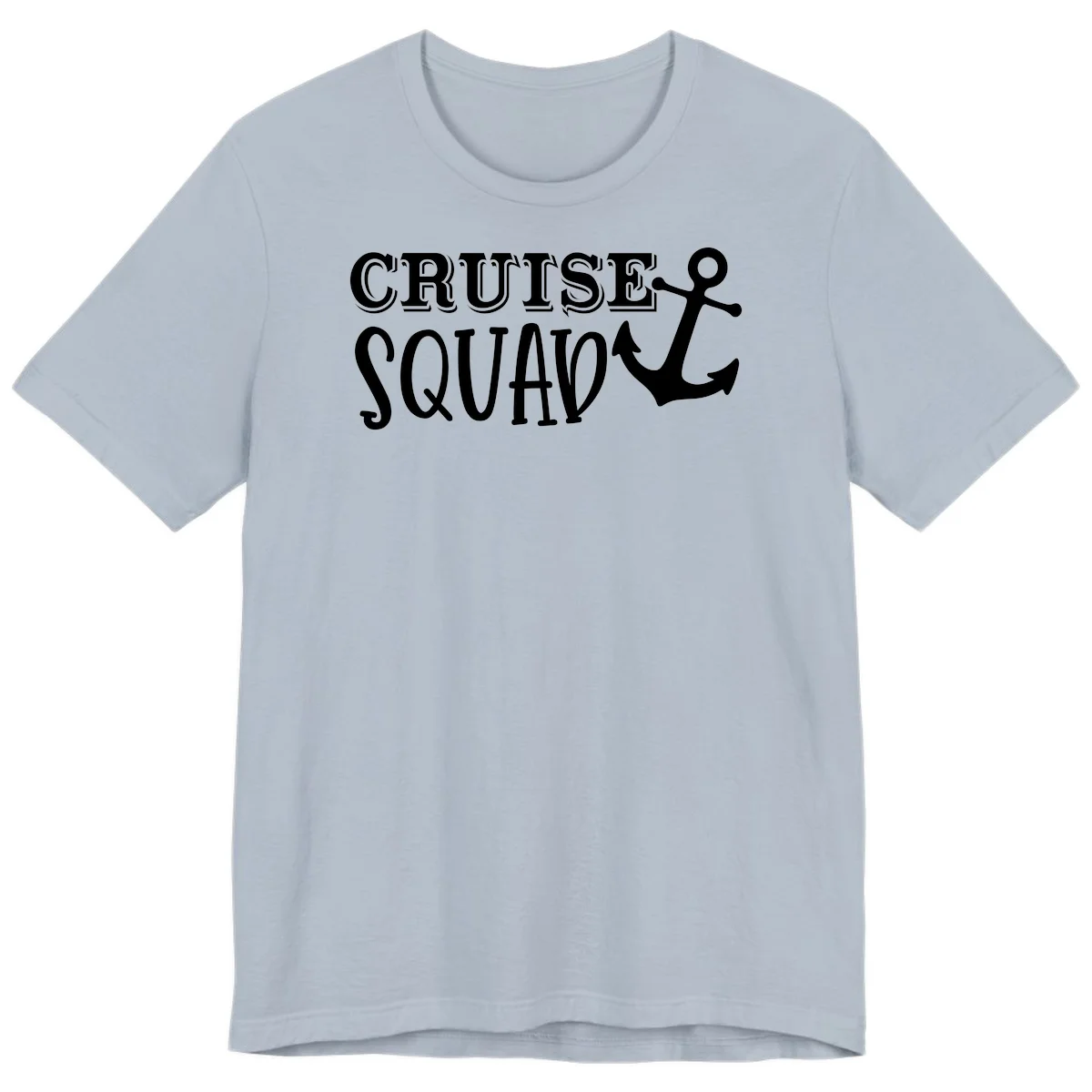 Cruise's Squad Anchor Premium T-Shirt in Light Blue