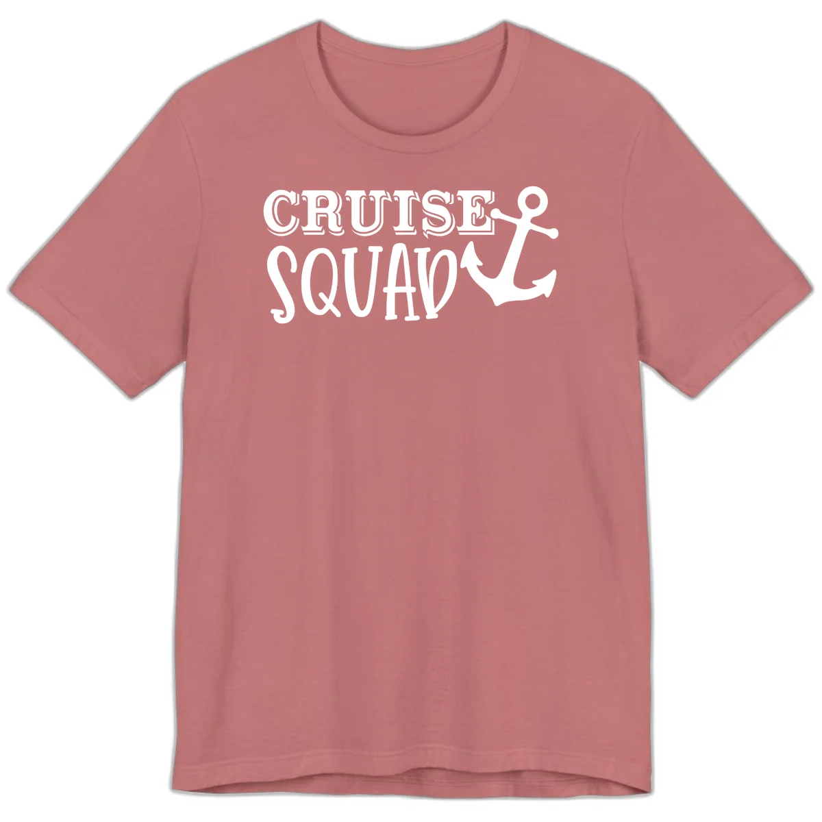Cruise's Squad Anchor Premium T-Shirt in Mauve