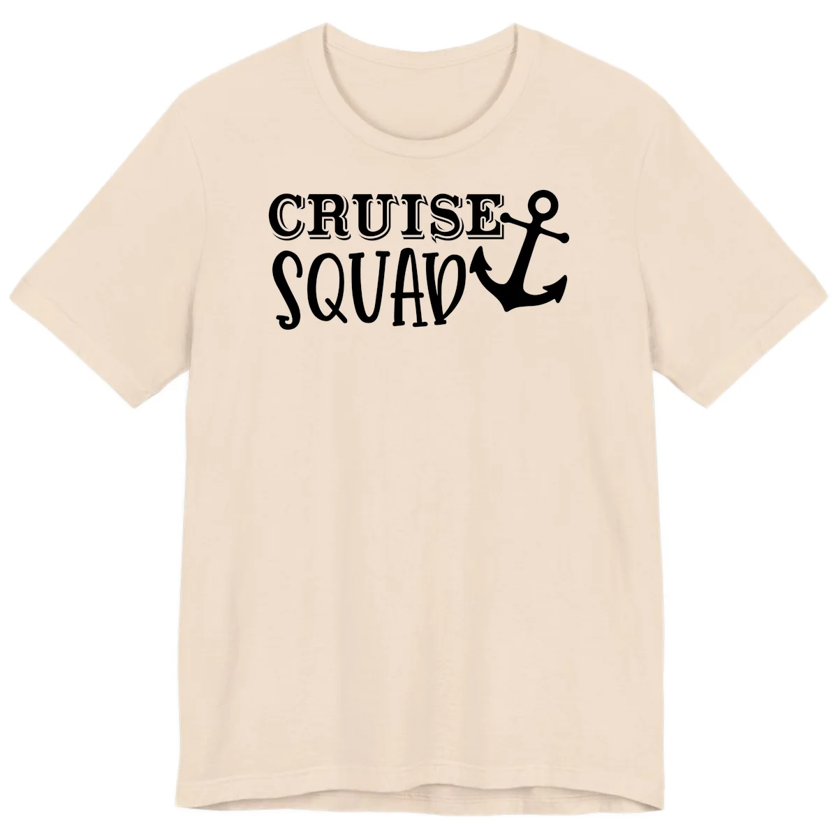 Cruise's Squad Anchor Premium T-Shirt in Soft Cream