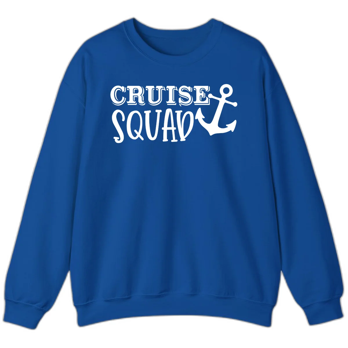 Cruise's Squad Anchor Sweatshirt in Royal