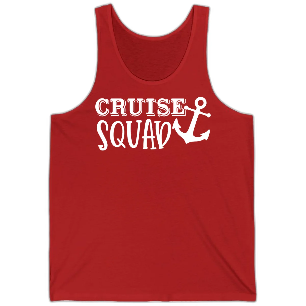 Cruise's Squad Anchor Tank in Red