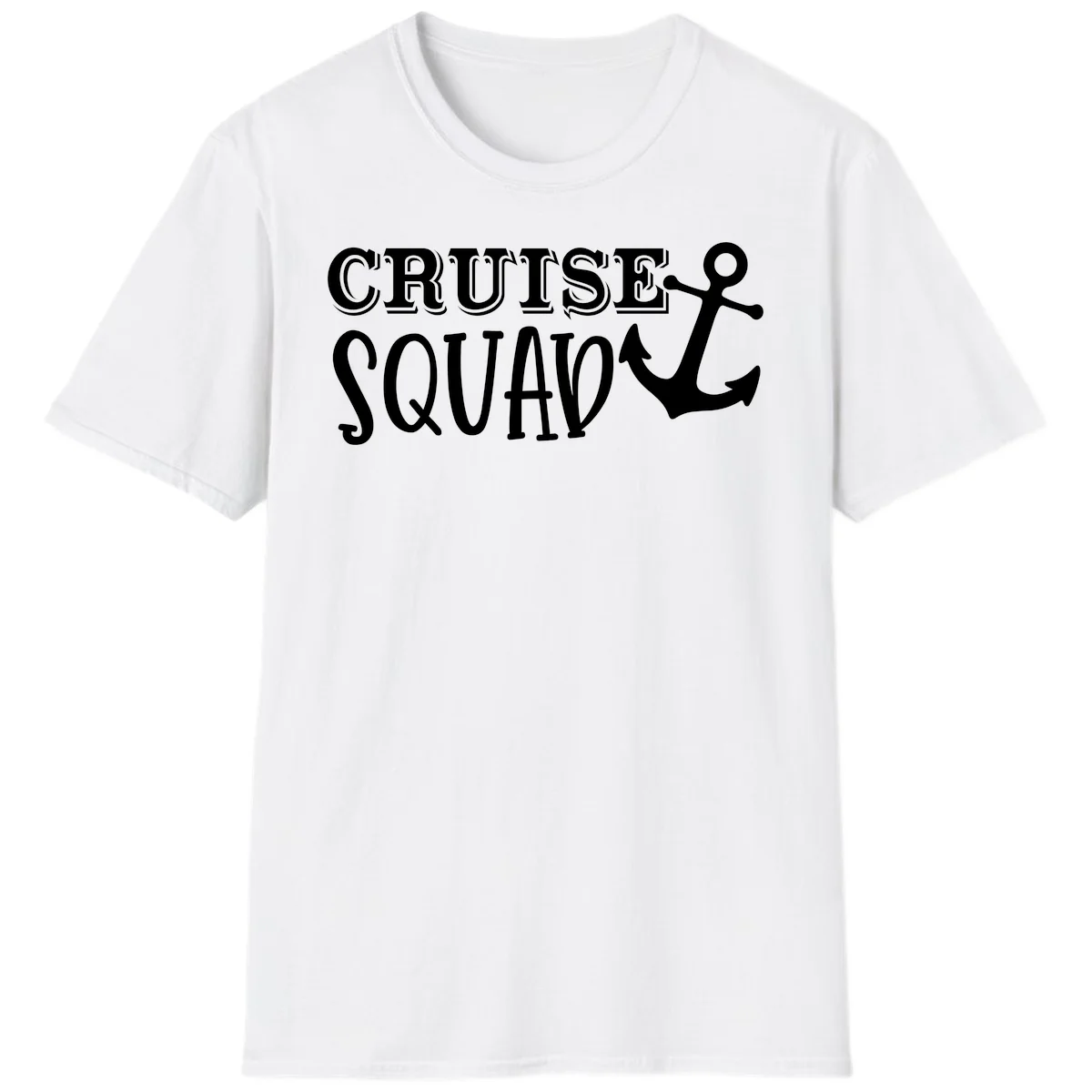 Cruise's Squad Anchor T-Shirt in White