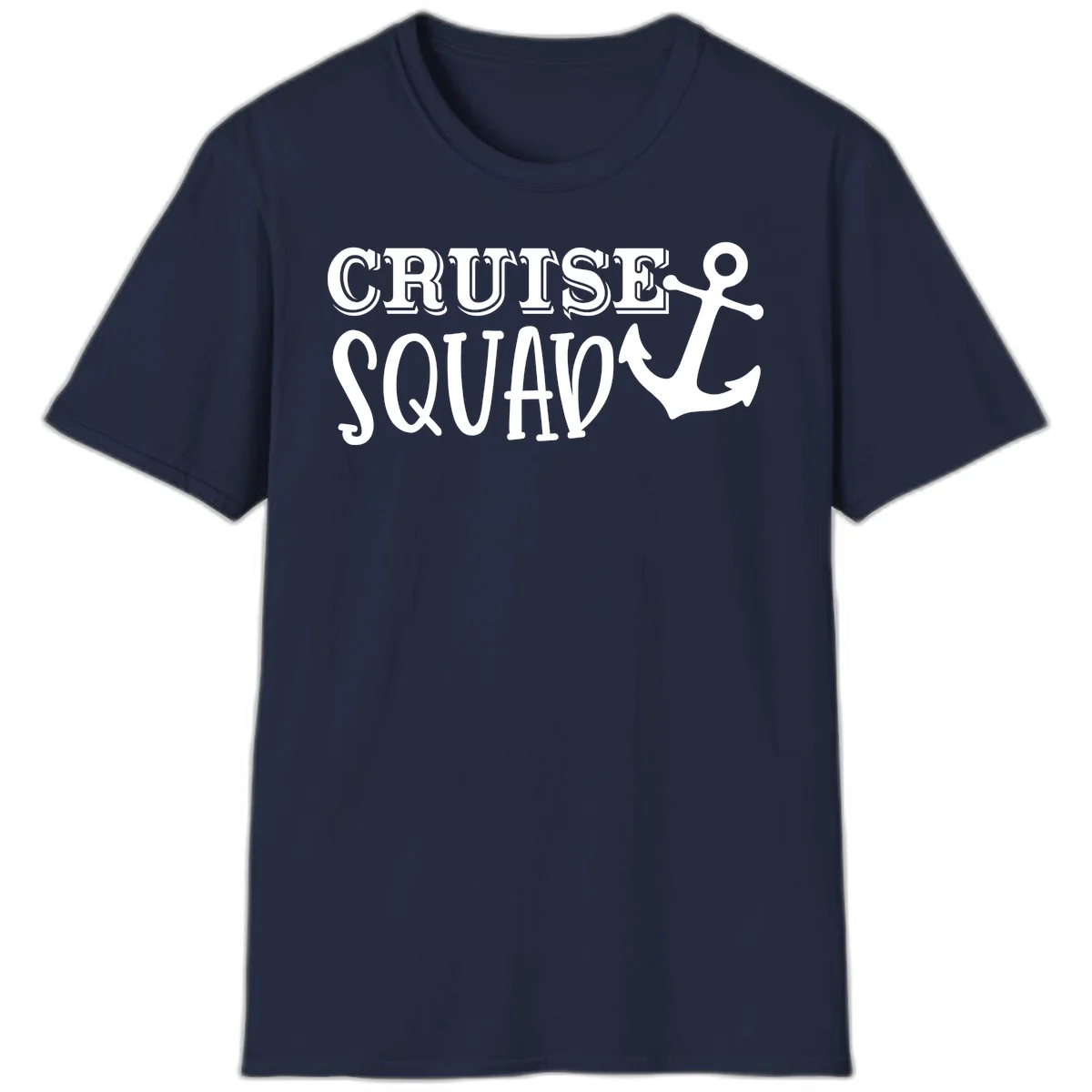 Cruise's Squad Anchor T-Shirt in Navy