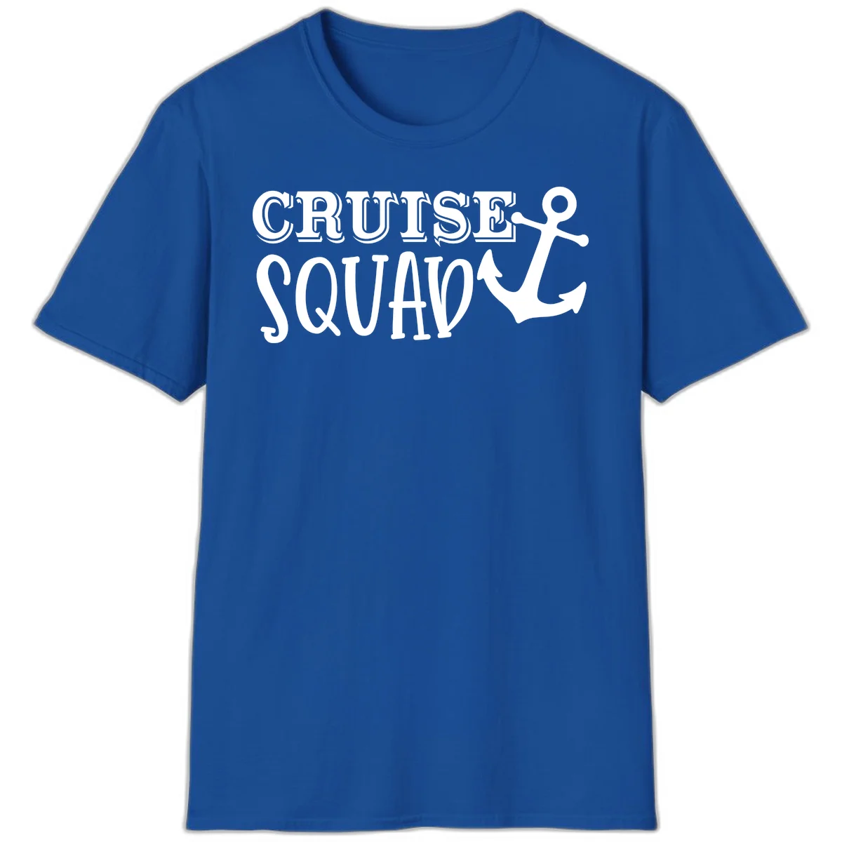 Cruise's Squad Anchor T-Shirt in Royal