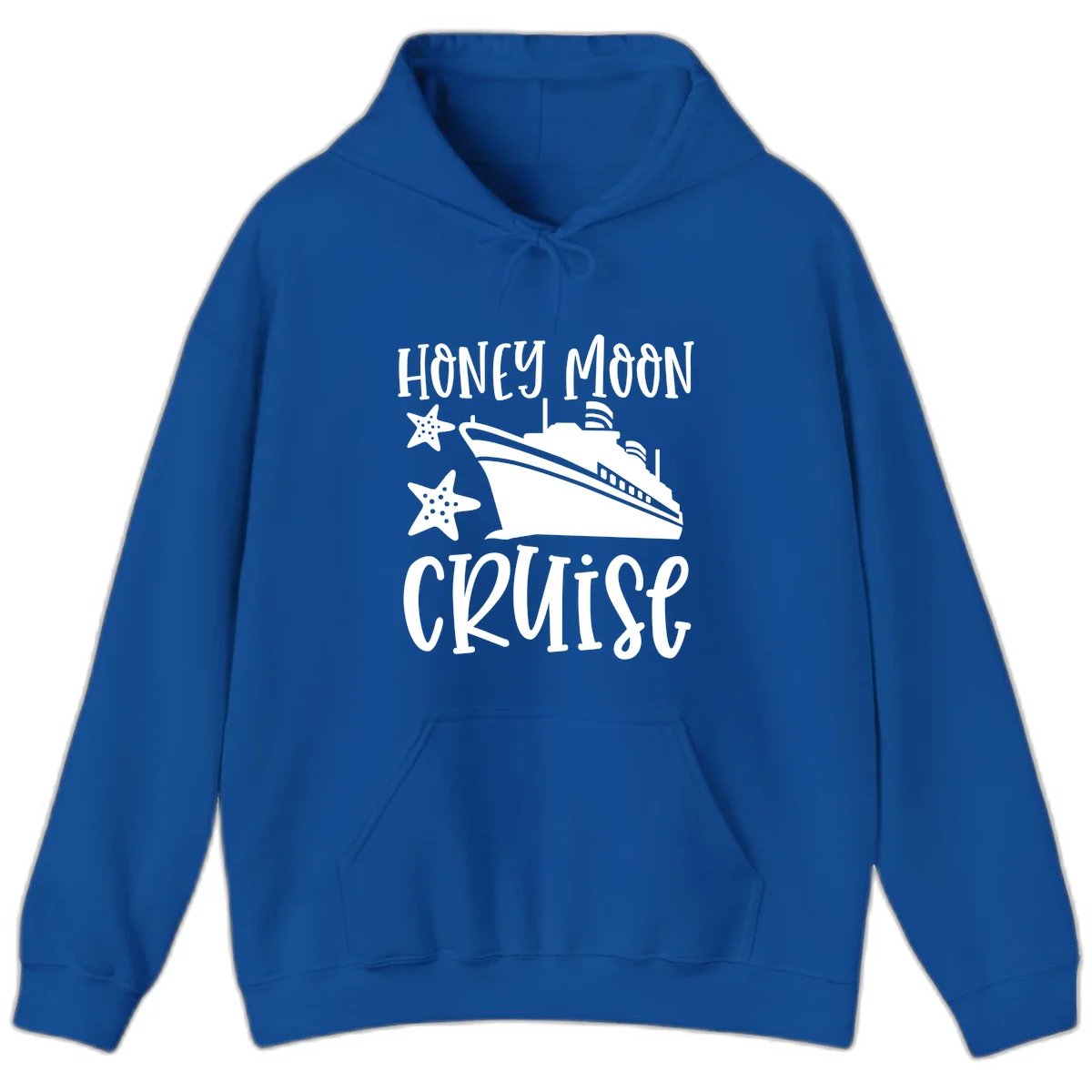 Honey Moon Cruise Hoodie in Royal