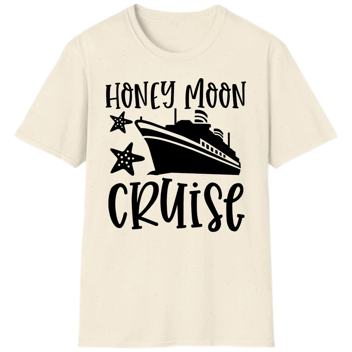 Honey Moon Cruise T-Shirt in Natural