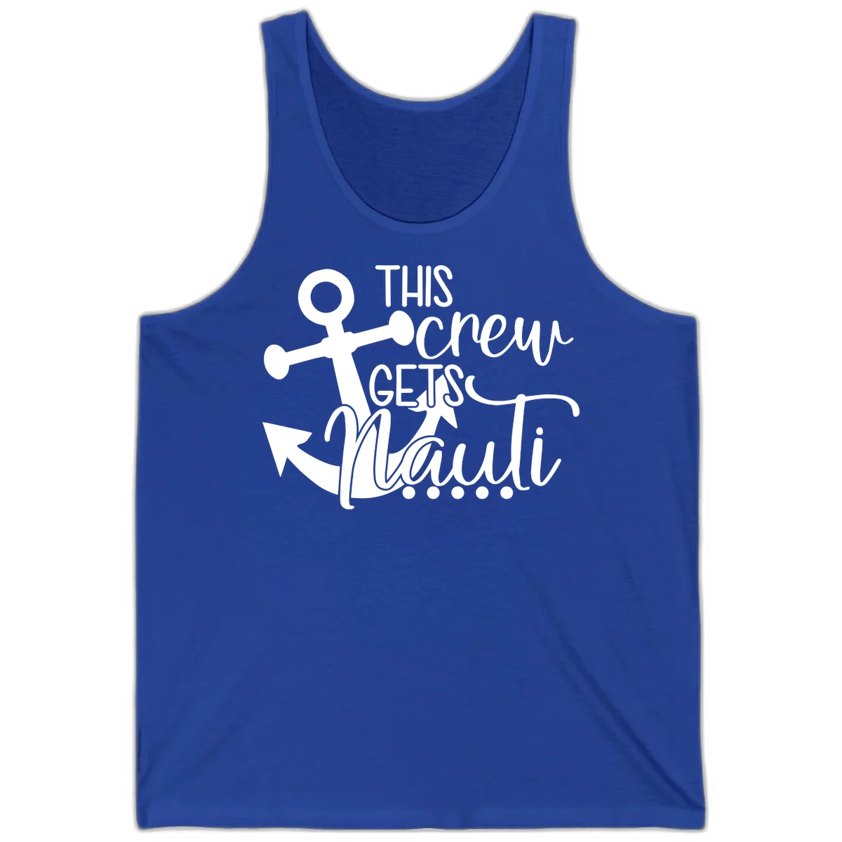 This Crew Gets Lit Anchor Design Tank in True Royal
