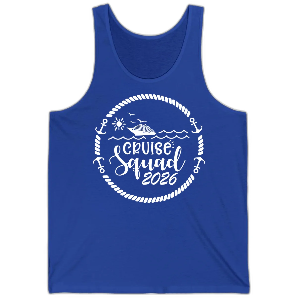 Cruise Squad 2026 Tank in True Royal