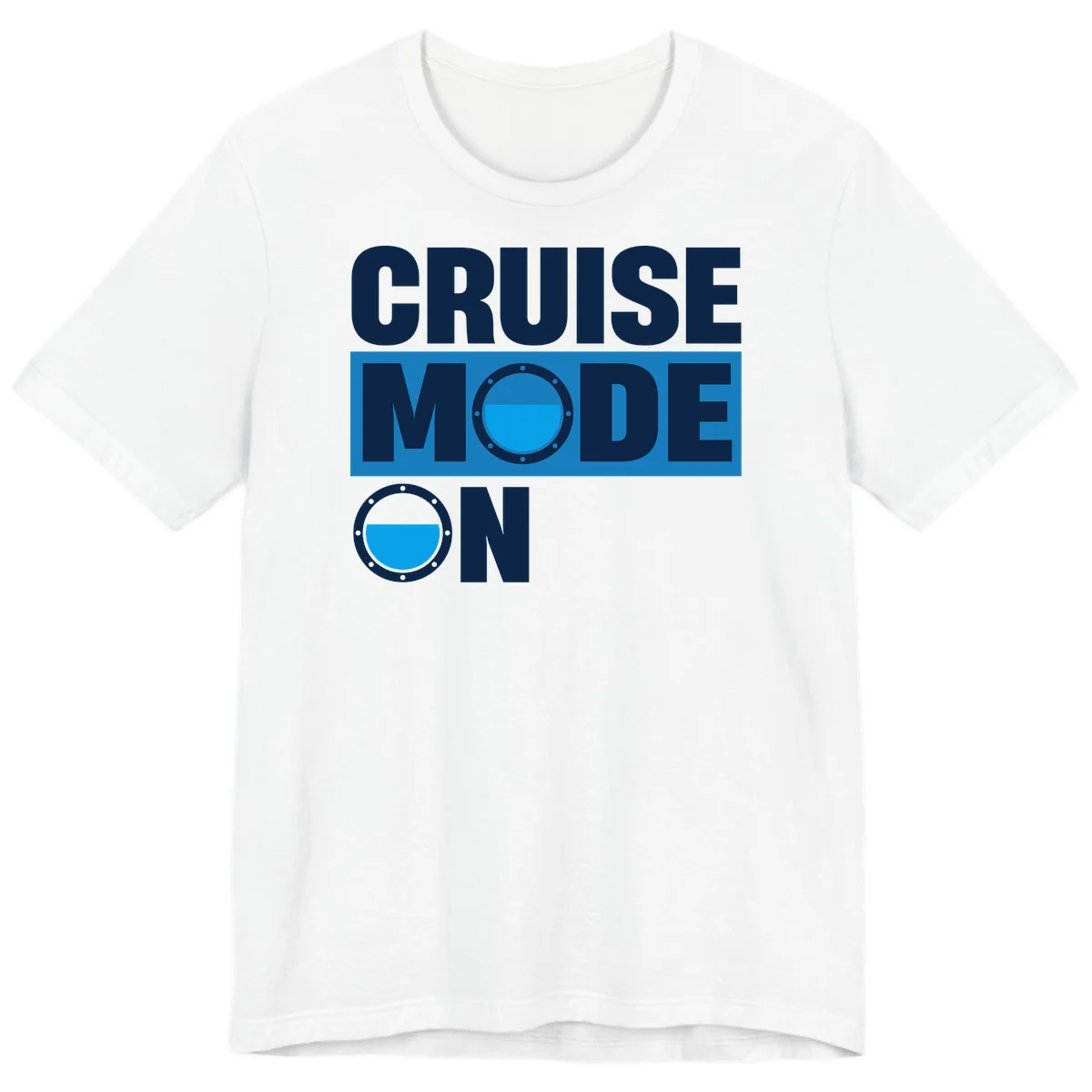 Cruise Mode On Premium T-Shirt in White