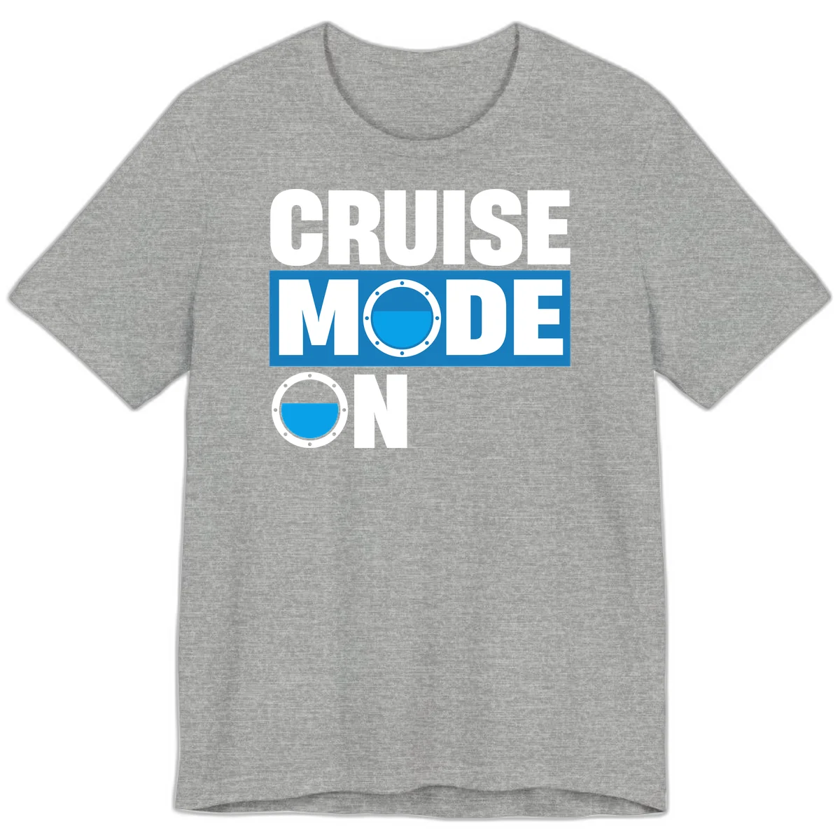 Cruise Mode On Premium T-Shirt in Athletic Heather
