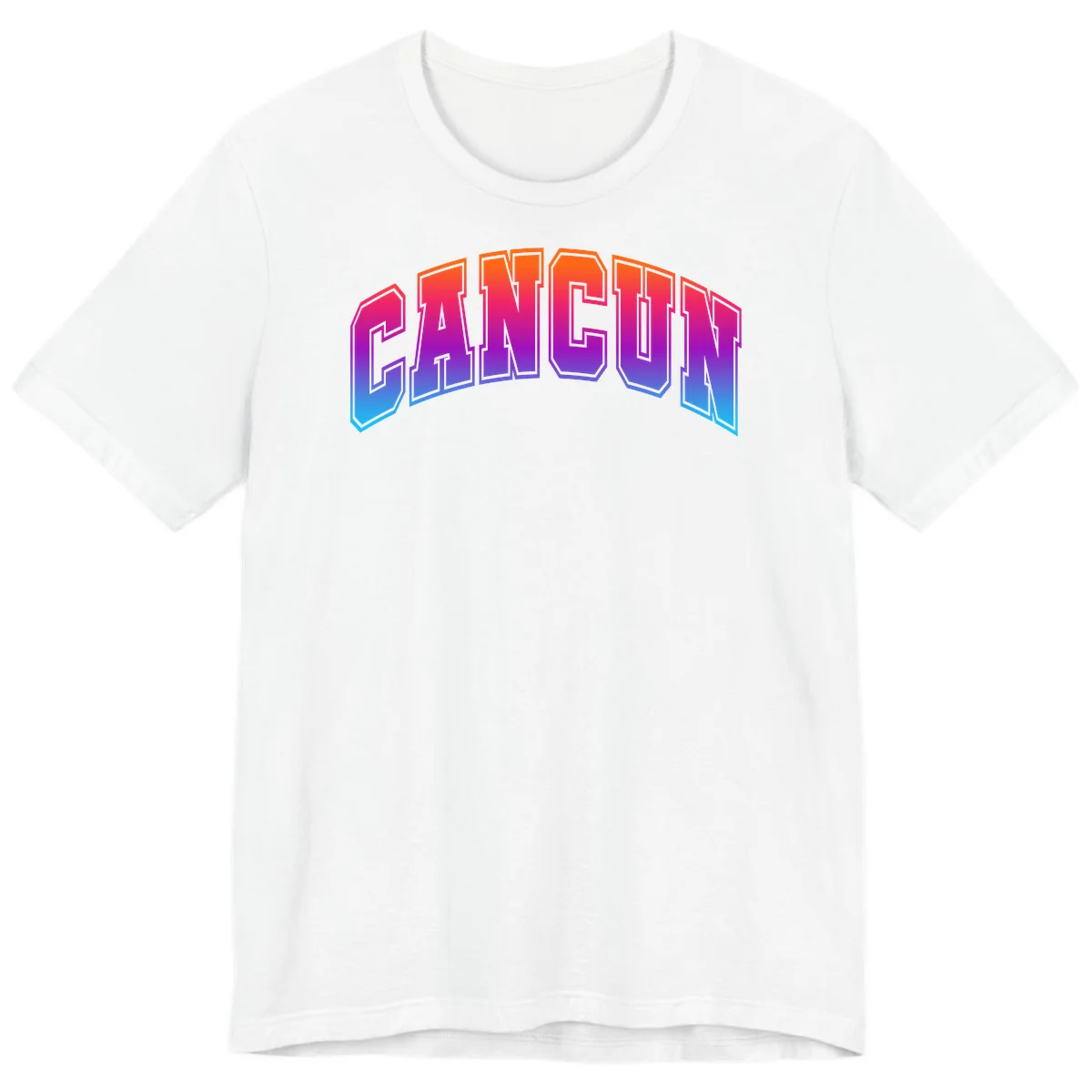 Neon Cruise Retro Vibes 80s Arcade Premium T-Shirt in White