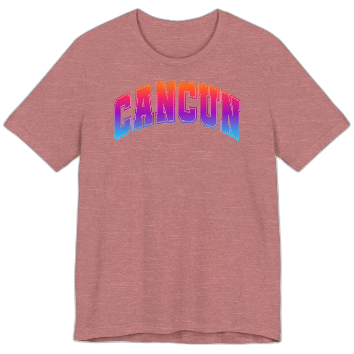 Neon Cruise Retro Vibes 80s Arcade Premium T-Shirt in Heather Mauve