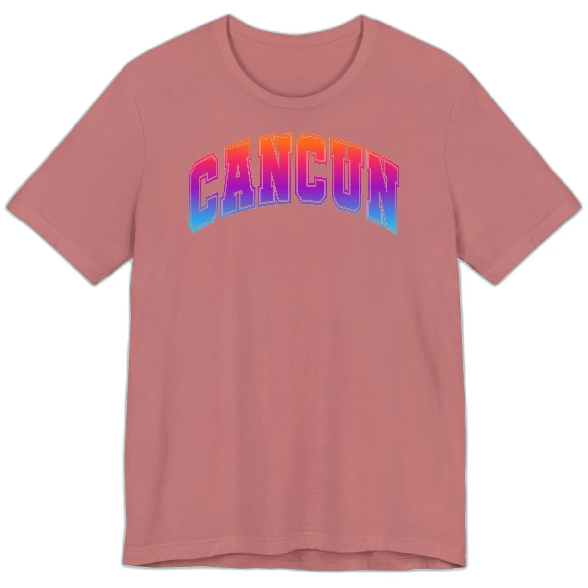 Neon Cruise Retro Vibes 80s Arcade Premium T-Shirt in Mauve
