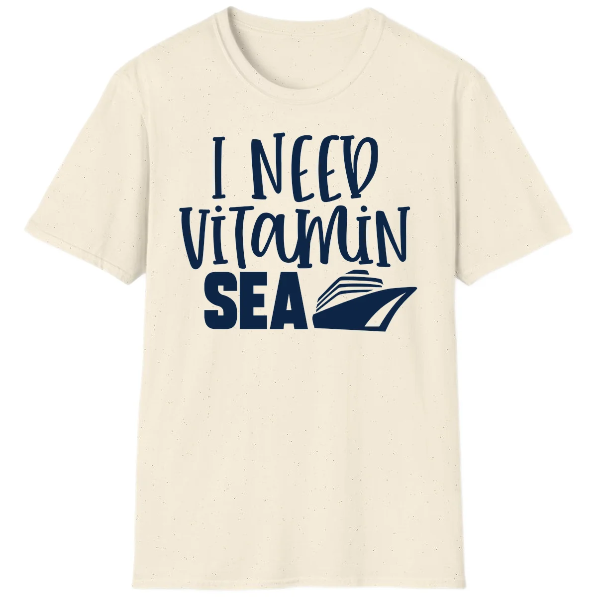 I Need Vitamin Sea T-Shirt in Natural