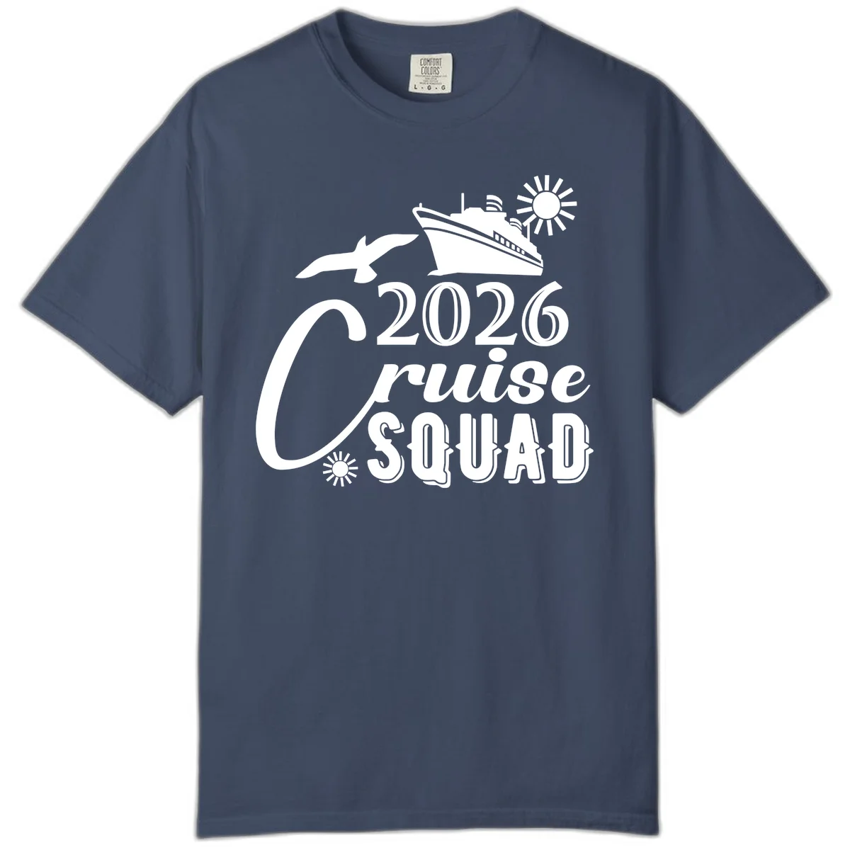 2026 Cruise Squad Comfort Color in Midnight