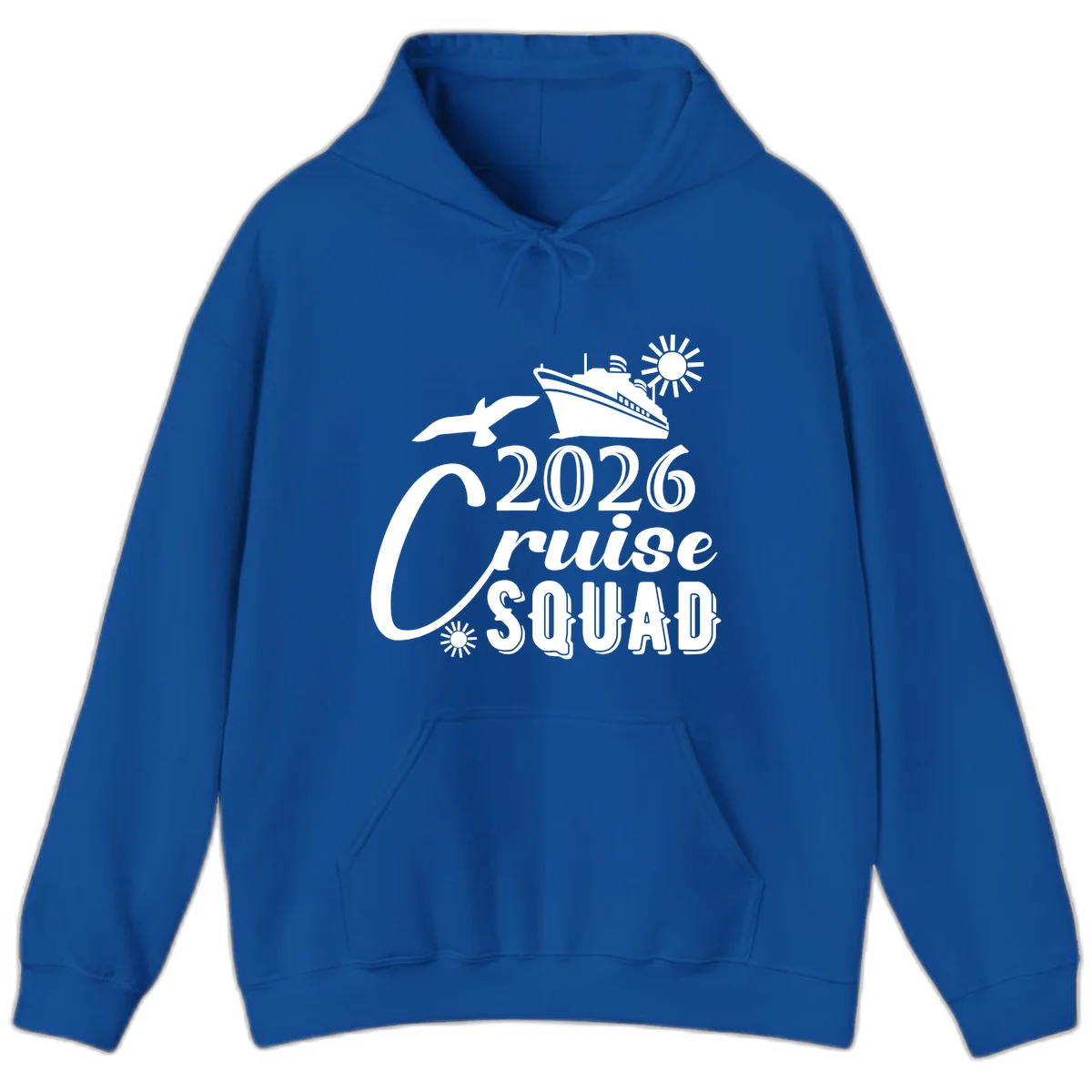 2026 Cruise Squad Hoodie in Royal