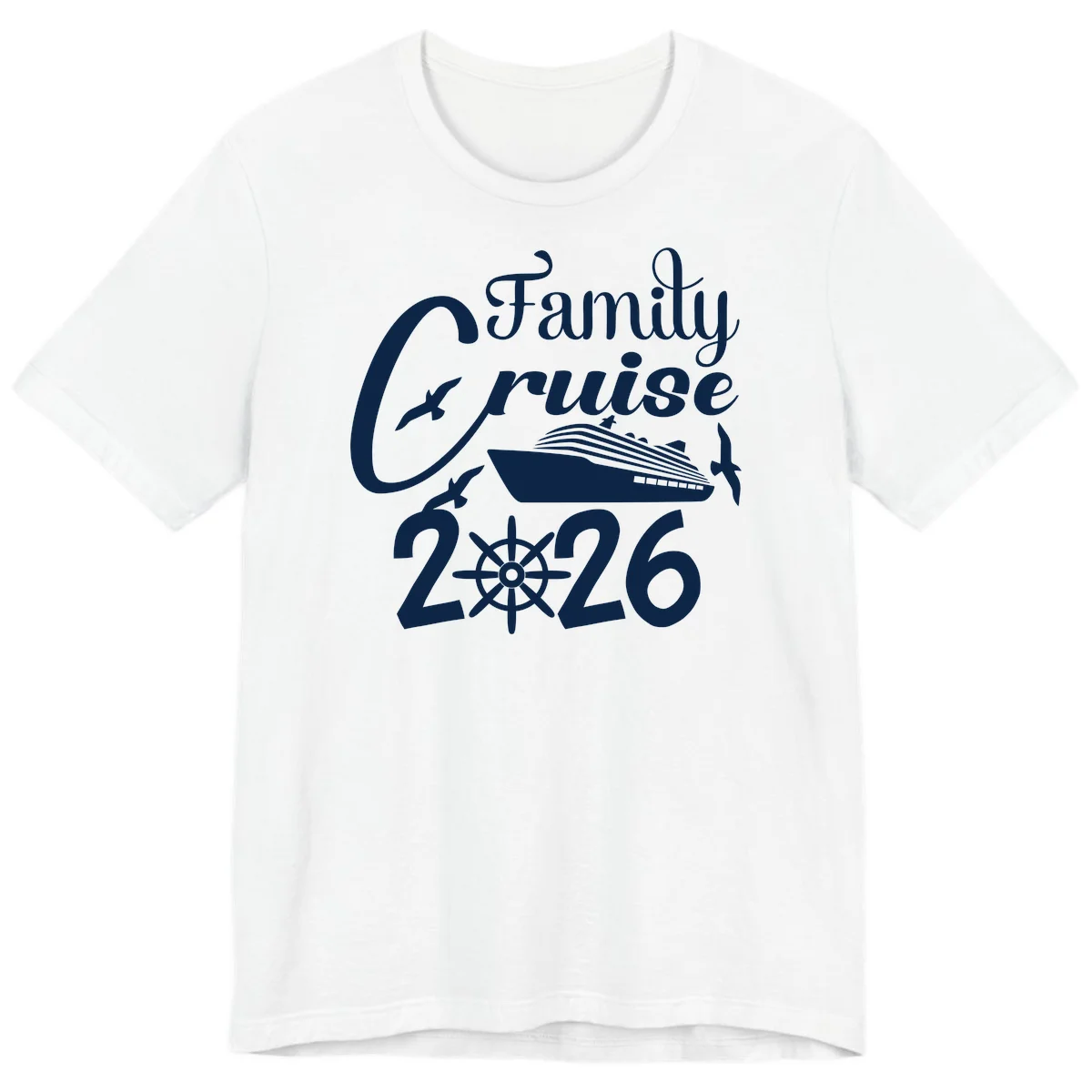 Family Cruise 2026 Premium T-Shirt in White