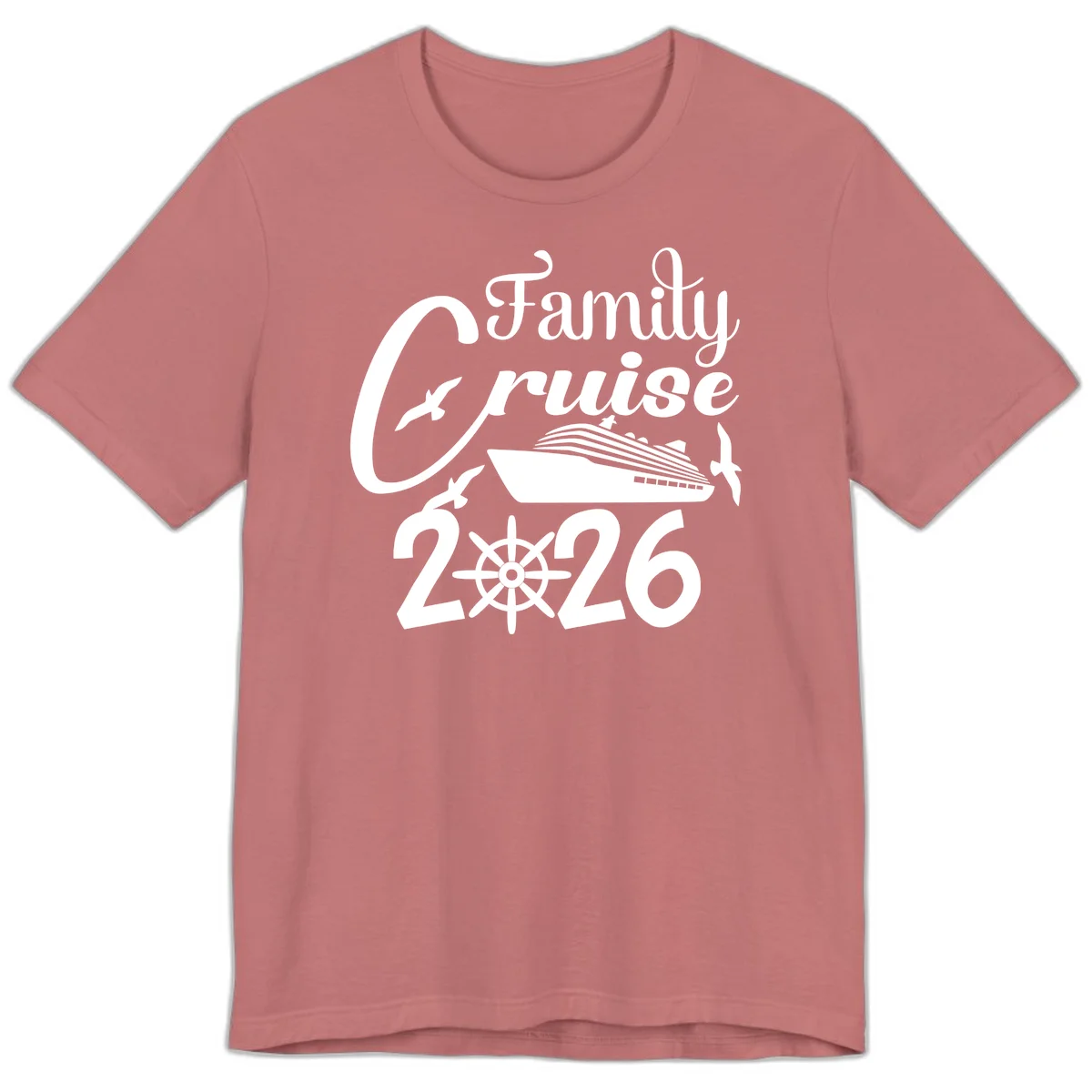 Family Cruise 2026 Premium T-Shirt in Mauve