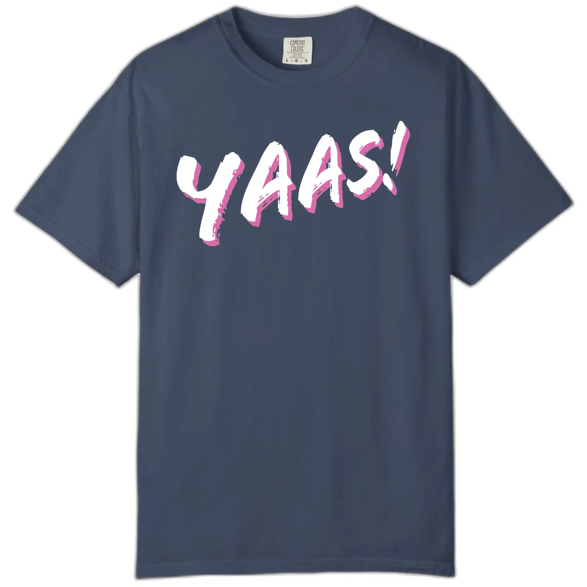 Abstract wavy shapes design with layered white and magenta flowing forms creating a three-dimensional modern art effect in Midnight