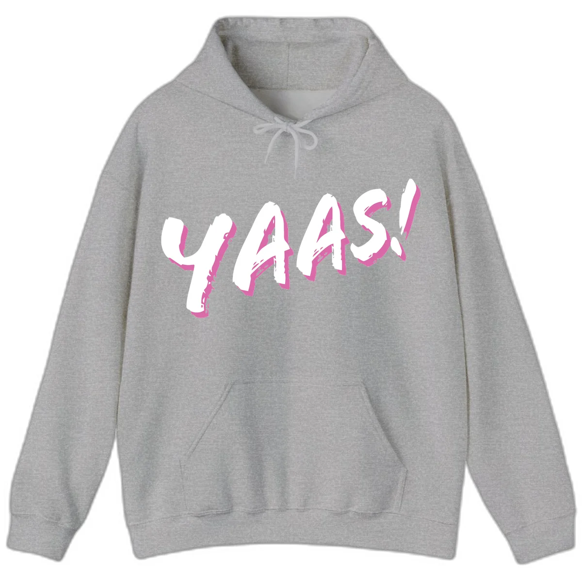 Abstract wavy shapes design with layered white and magenta flowing forms creating a three-dimensional modern art effect in Sport Grey