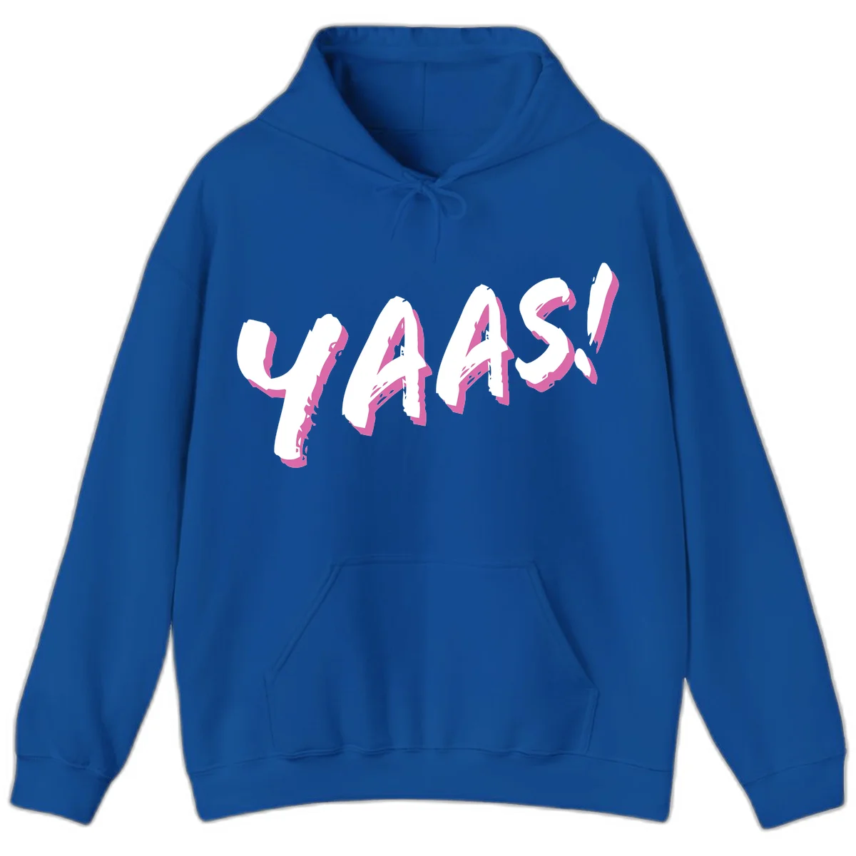 Abstract wavy shapes design with layered white and magenta flowing forms creating a three-dimensional modern art effect in Royal