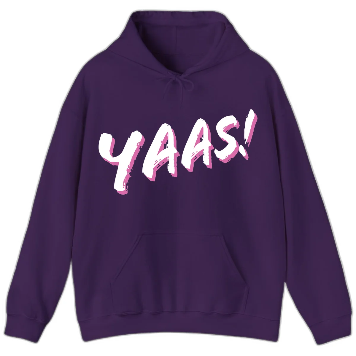 Abstract wavy shapes design with layered white and magenta flowing forms creating a three-dimensional modern art effect in Purple